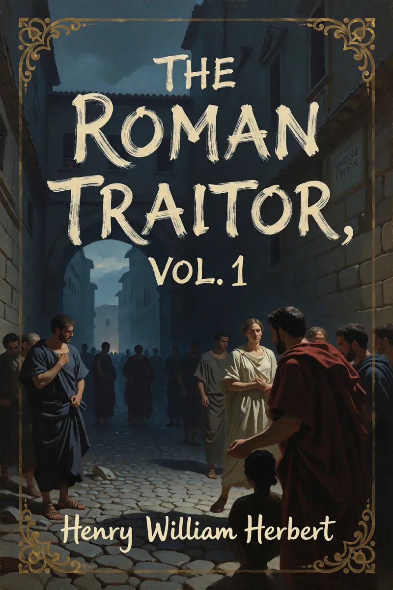 Cover of The Roman Traitor, Vol. 1 by Henry William Herbert