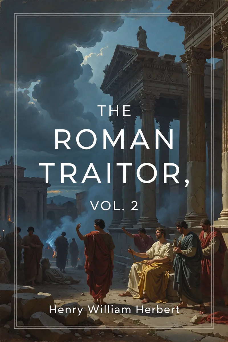 Cover of The Roman Traitor, Vol. 2 by Henry William Herbert