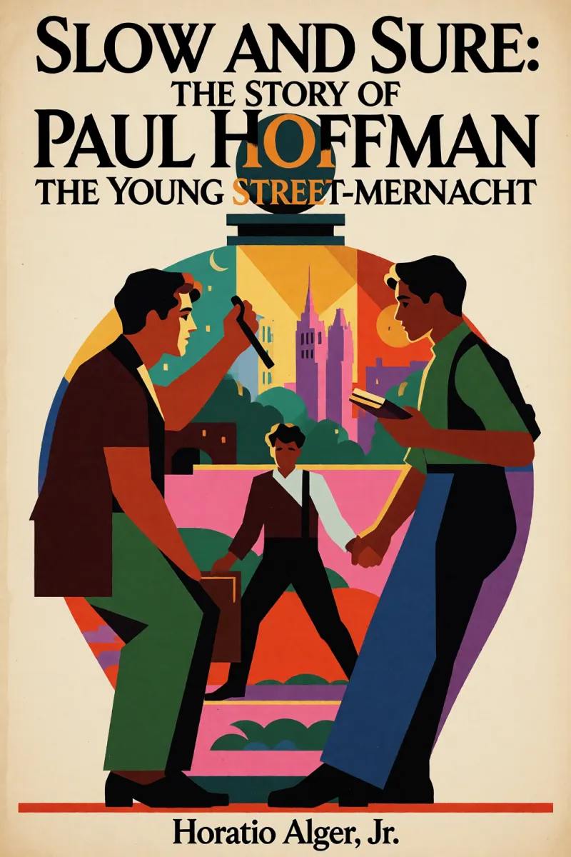 Cover of Slow and Sure: The Story of Paul Hoffman the Young Street-Merchant by Horatio Alger, Jr.