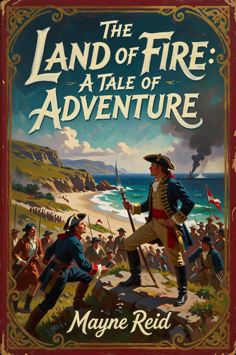 Cover of The Land of Fire: A Tale of Adventure by Mayne Reid