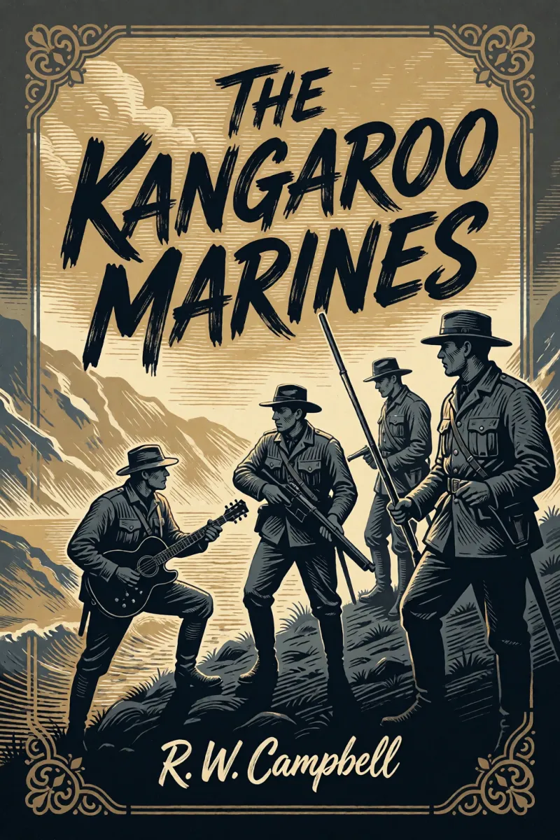 Cover of The Kangaroo Marines by R. W. Campbell