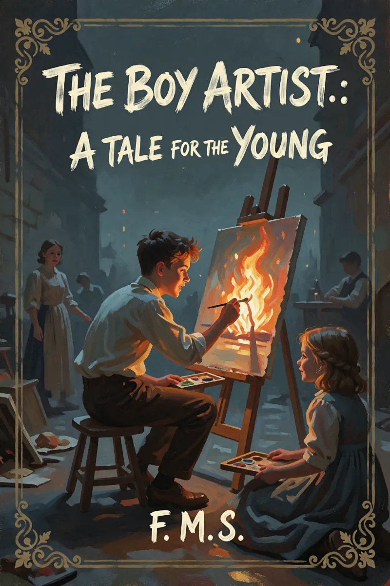 Cover of The Boy Artist.: A Tale for the Young by F. M. S.