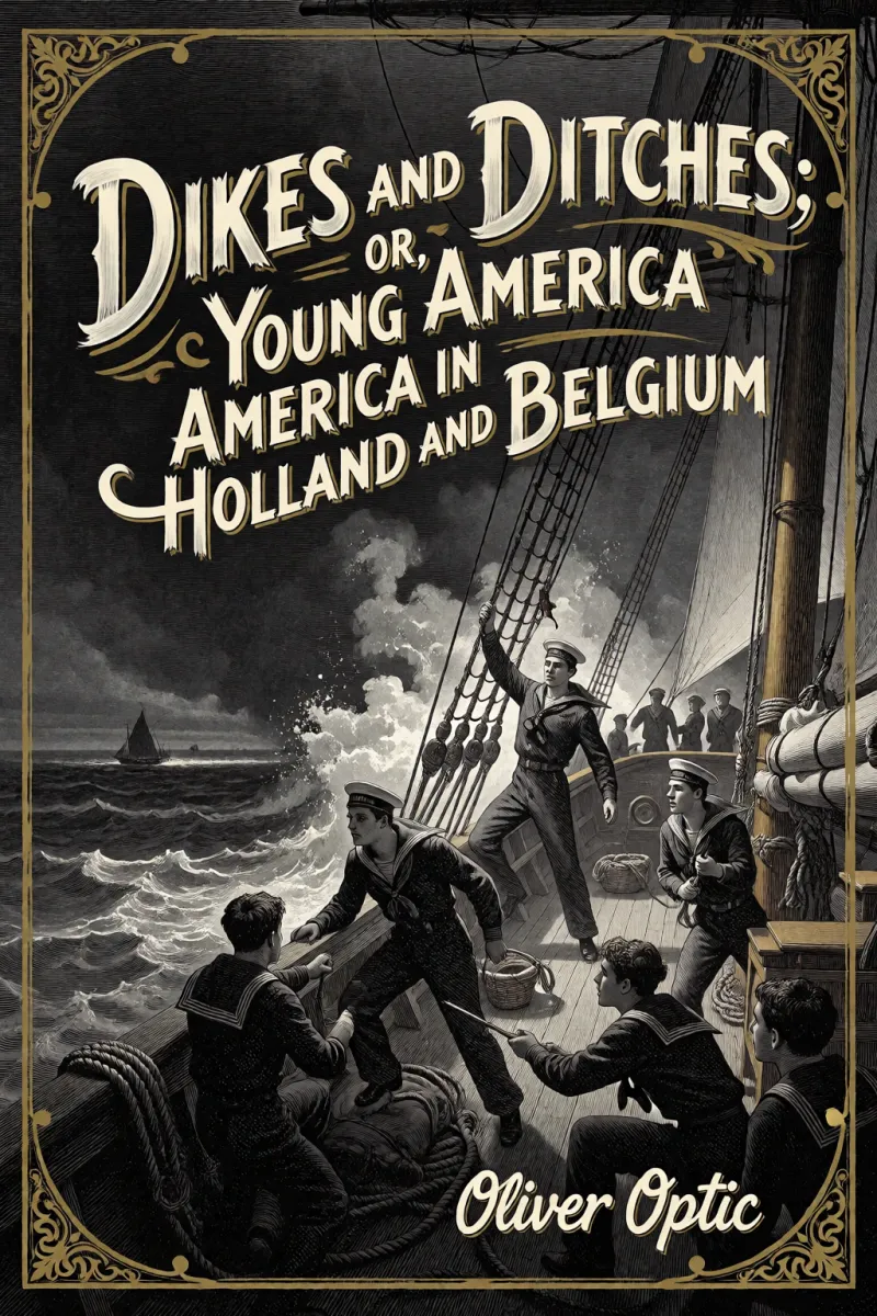 Cover of Dikes and Ditches; Or, Young America in Holland and Belgium by Oliver Optic