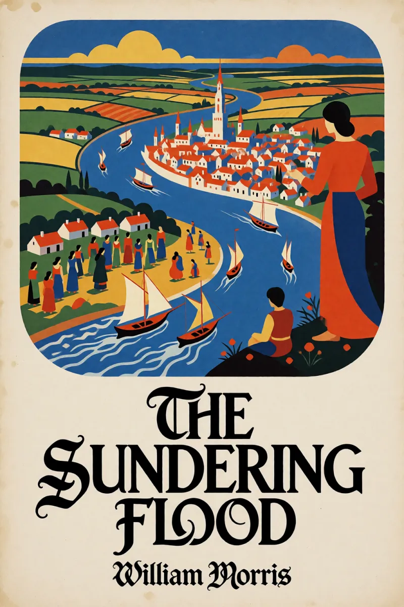 Cover of The Sundering Flood by William Morris