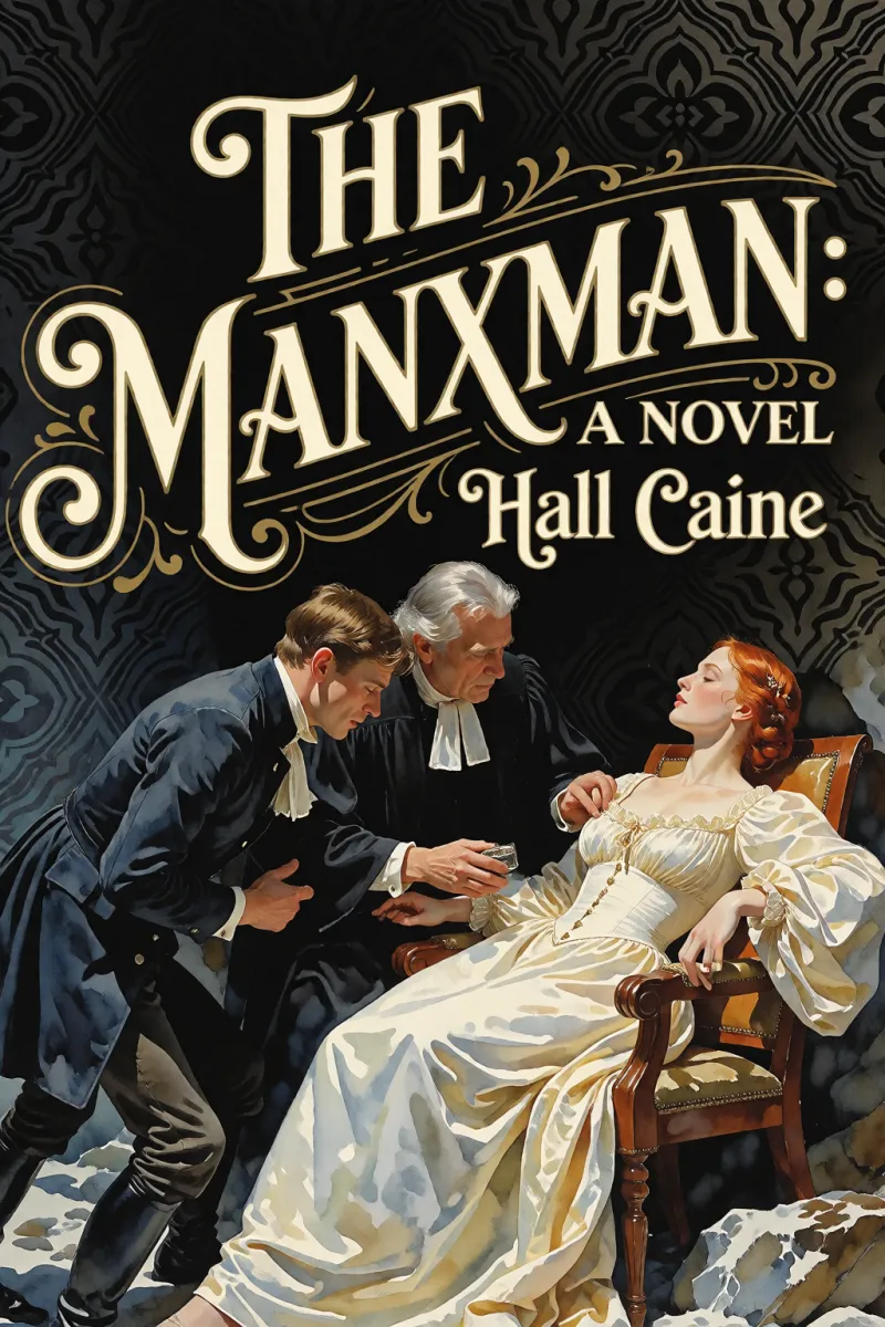 Cover of The Manxman : a novel by Hall Caine