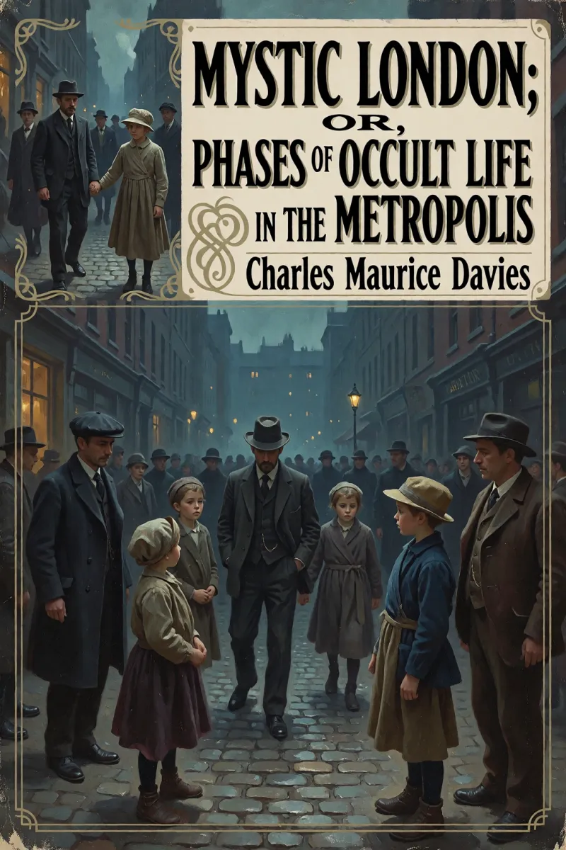 Cover of Mystic London; or, Phases of occult life in the metropolis by Charles Maurice Davies