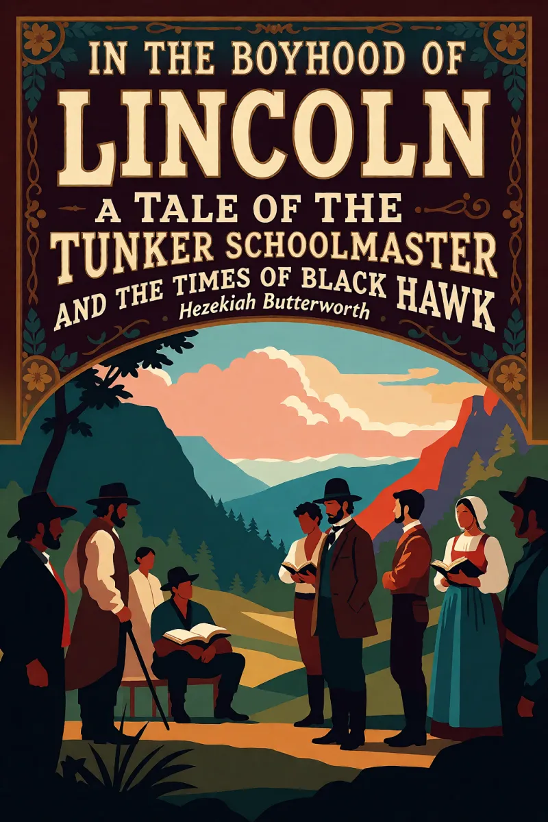 Cover of In The Boyhood of Lincoln: A Tale of the Tunker Schoolmaster and the Times of Black Hawk by Hezekiah Butterworth