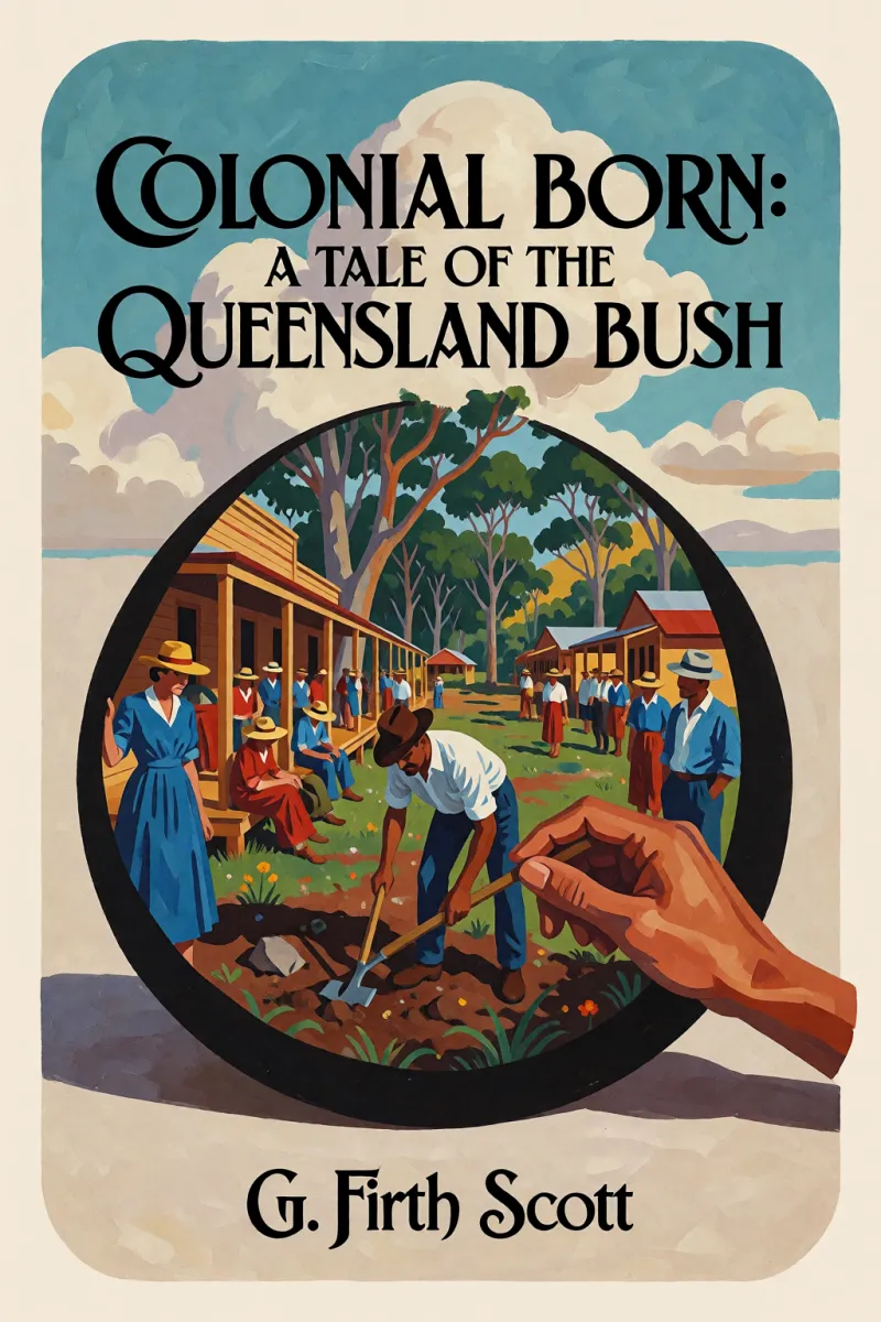 Cover of Colonial Born: A Tale of the Queensland bush by G. Firth Scott