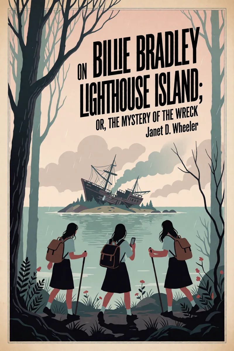 Cover of Billie Bradley on Lighthouse Island; Or, The Mystery of the Wreck by Janet D. Wheeler