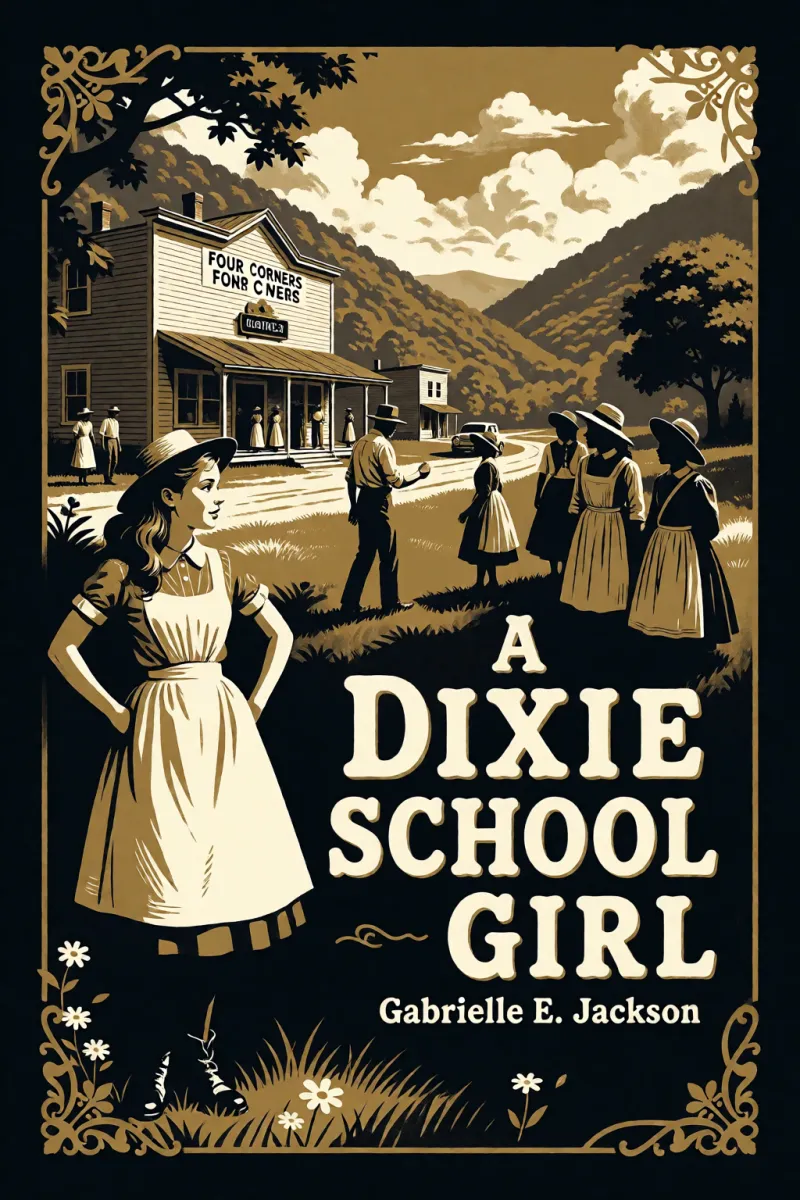 Cover of A Dixie School Girl by Gabrielle E. Jackson