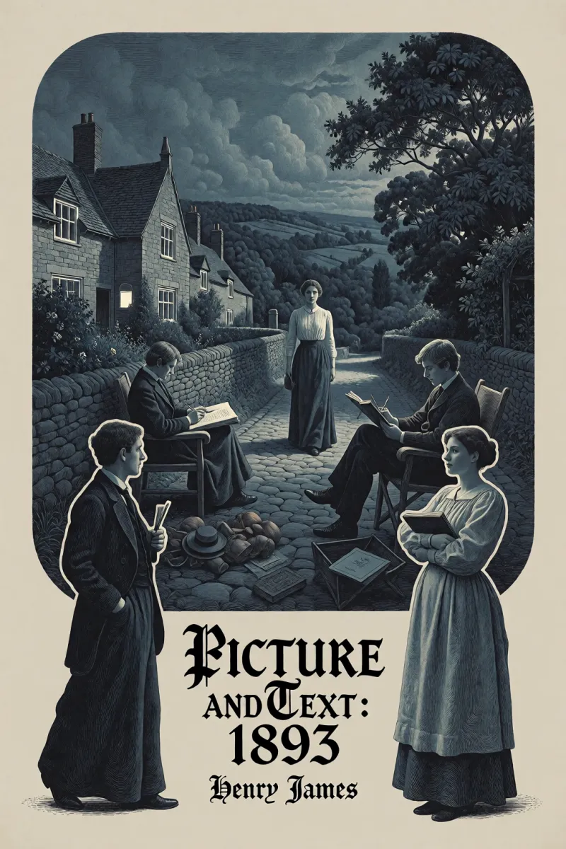 Cover of Picture and Text: 1893 by Henry James