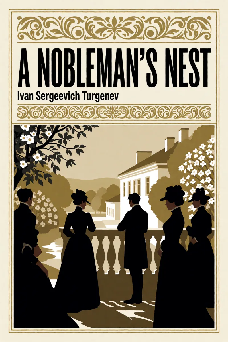 Cover of A Nobleman's Nest by Ivan Sergeevich Turgenev