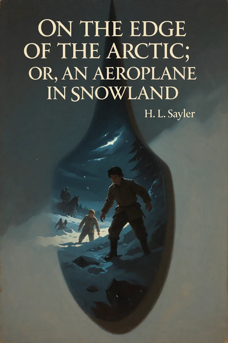 Cover of On the Edge of the Arctic; Or, An Aeroplane in Snowland by H. L. Sayler