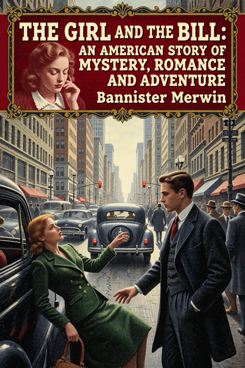 Cover of The Girl and the Bill: An American Story of Mystery, Romance and Adventure by Bannister Merwin