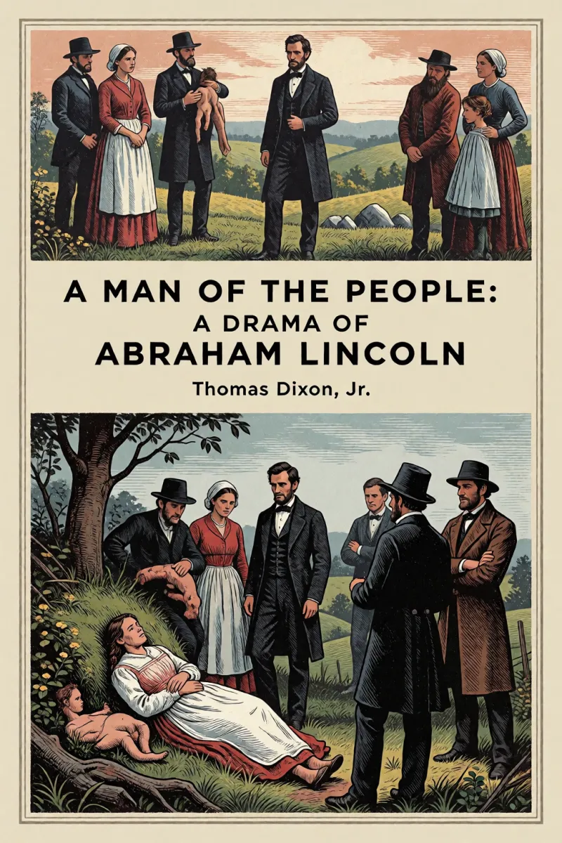 Cover of A Man of the People: A Drama of Abraham Lincoln by Thomas Dixon, Jr.