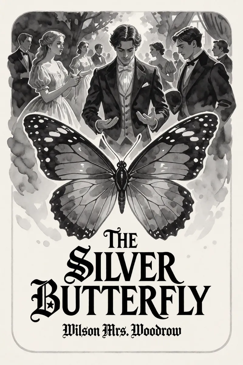 Cover of The Silver Butterfly by Wilson Mrs. Woodrow