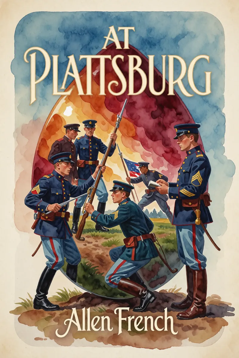 Cover of At Plattsburg by Allen French