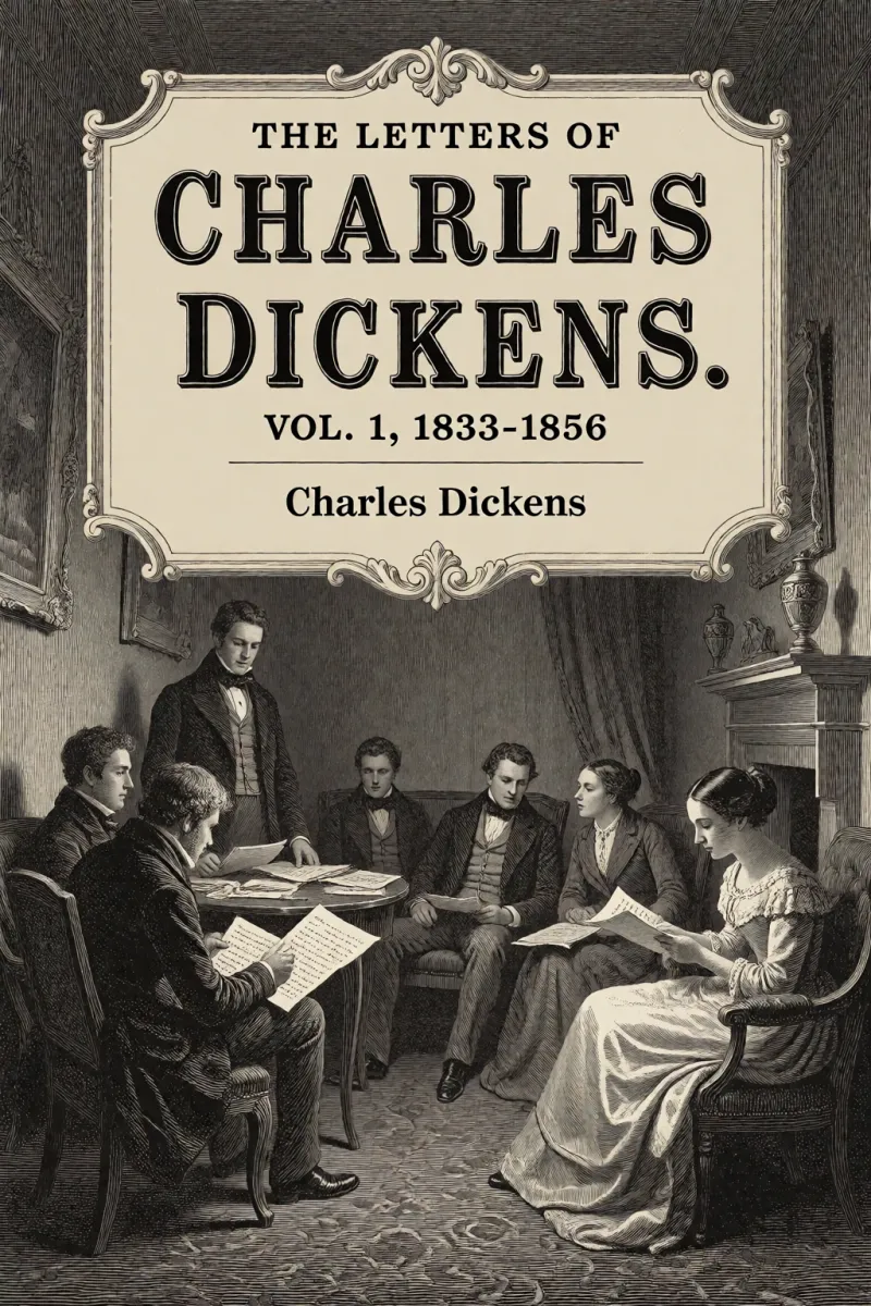 Cover of The Letters of Charles Dickens. Vol. 1, 1833-1856 by Charles Dickens