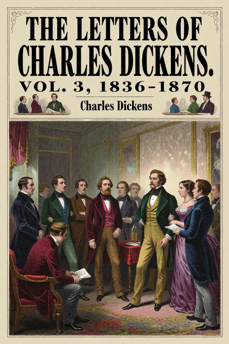 Cover of The Letters of Charles Dickens. Vol. 3, 1836-1870 by Charles Dickens