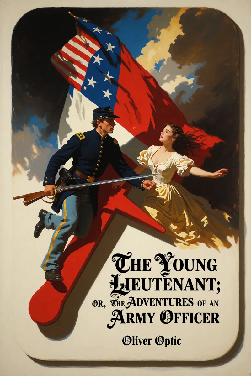 Cover of The Young Lieutenant; or, The Adventures of an Army Officer by Oliver Optic