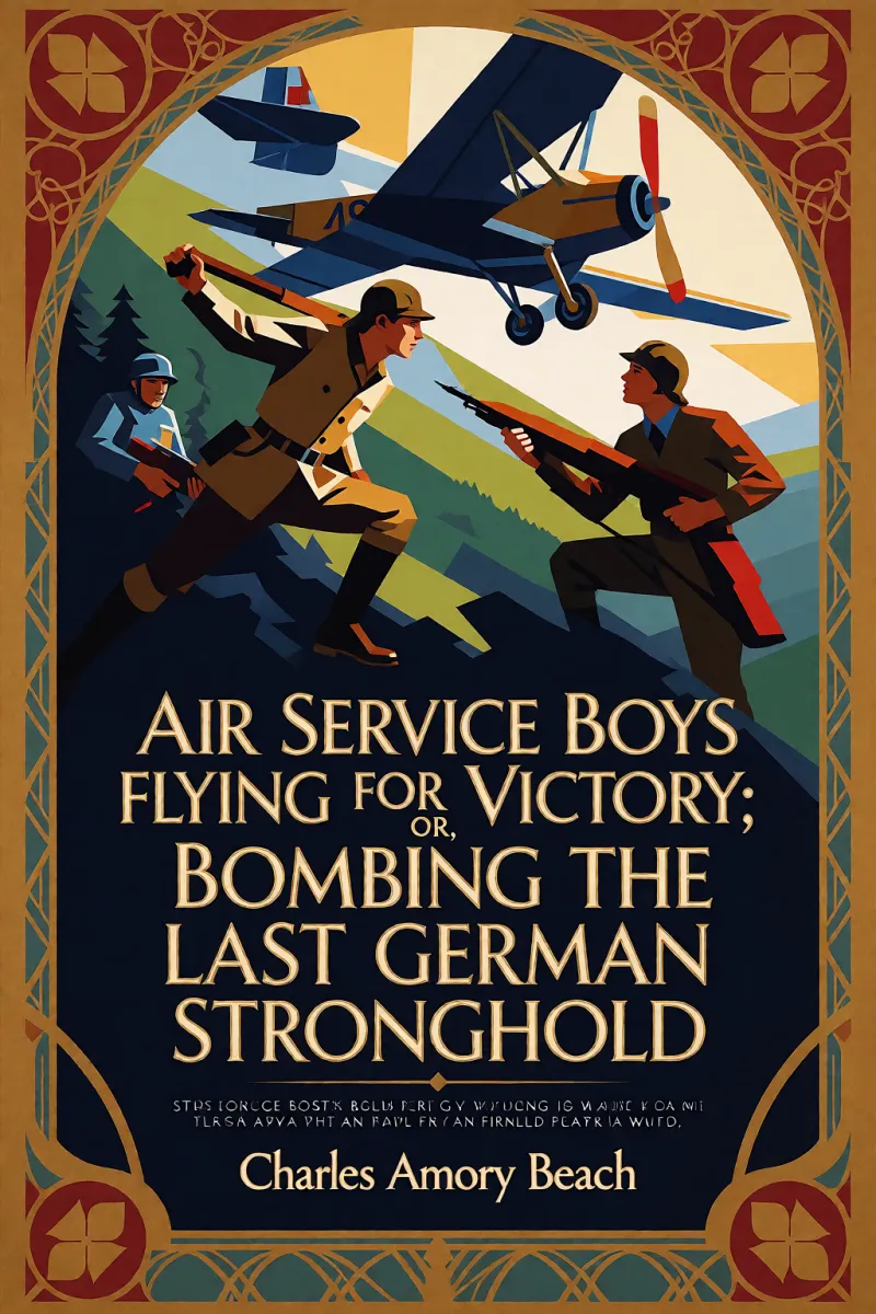 Cover of Air Service Boys Flying for Victory; Or, Bombing the Last German Stronghold by Charles Amory Beach