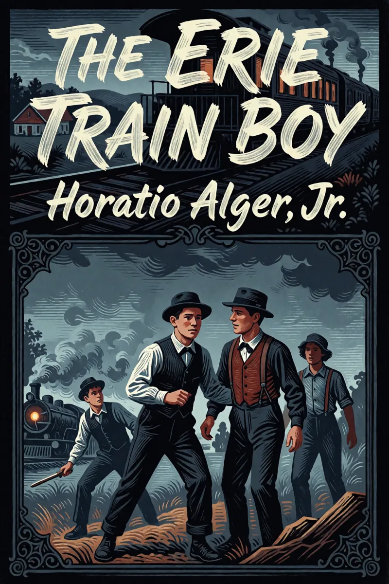Cover of The Erie Train Boy by Horatio Alger, Jr.