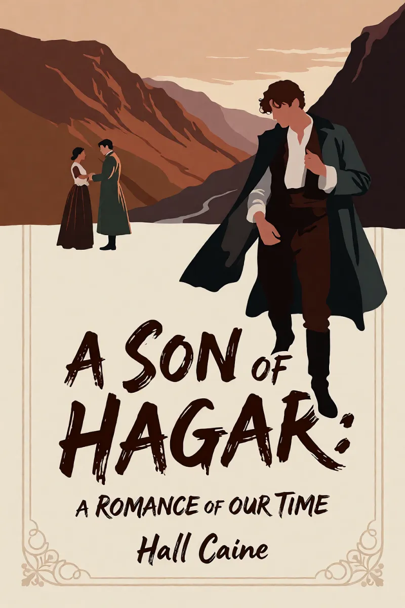 Cover of A Son of Hagar: A Romance of Our Time by Hall Caine