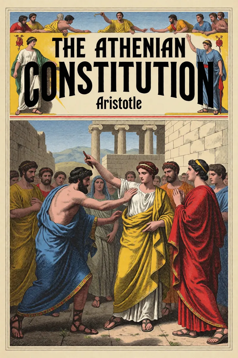 Cover of The Athenian Constitution by Aristotle