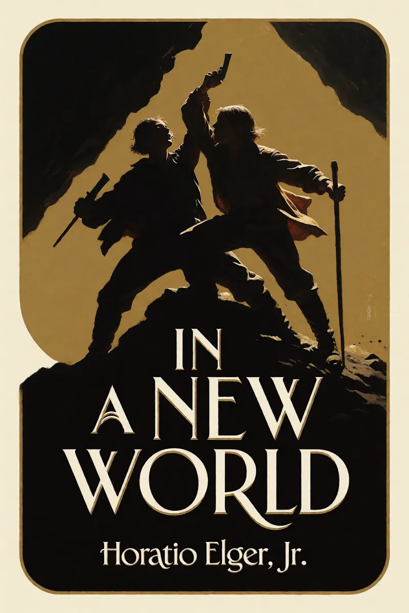 Cover of In a new world by Horatio Alger, Jr.