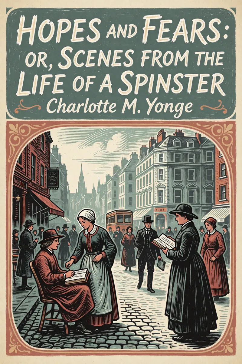 Cover of Hopes and Fears: or, scenes from the life of a spinster by Charlotte M. Yonge