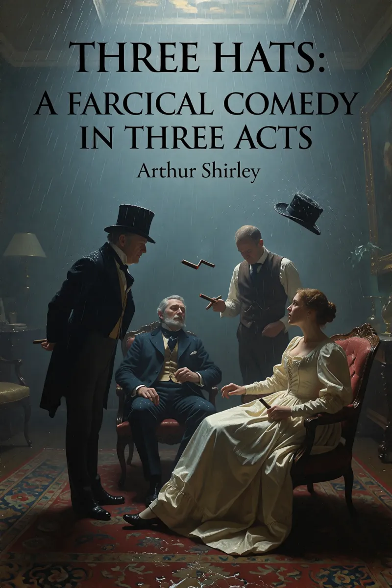 Cover of Three Hats: A Farcical Comedy in Three Acts by Arthur Shirley