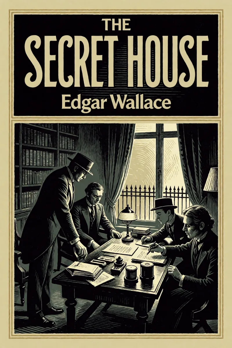 Cover of The Secret House by Edgar Wallace