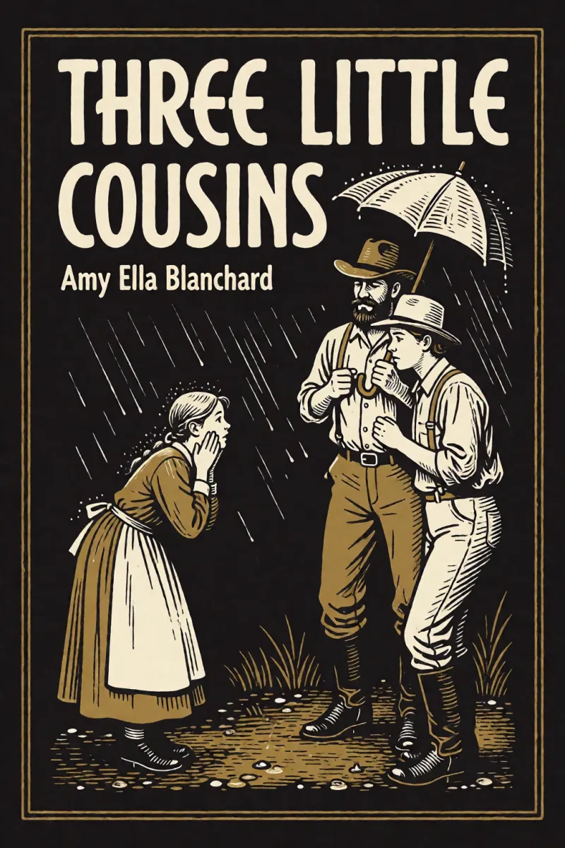 Cover of Three Little Cousins by Amy Ella Blanchard