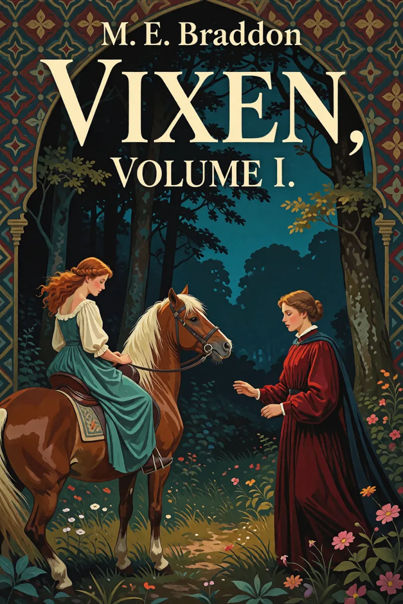 Cover of Vixen, Volume I. by M. E. Braddon