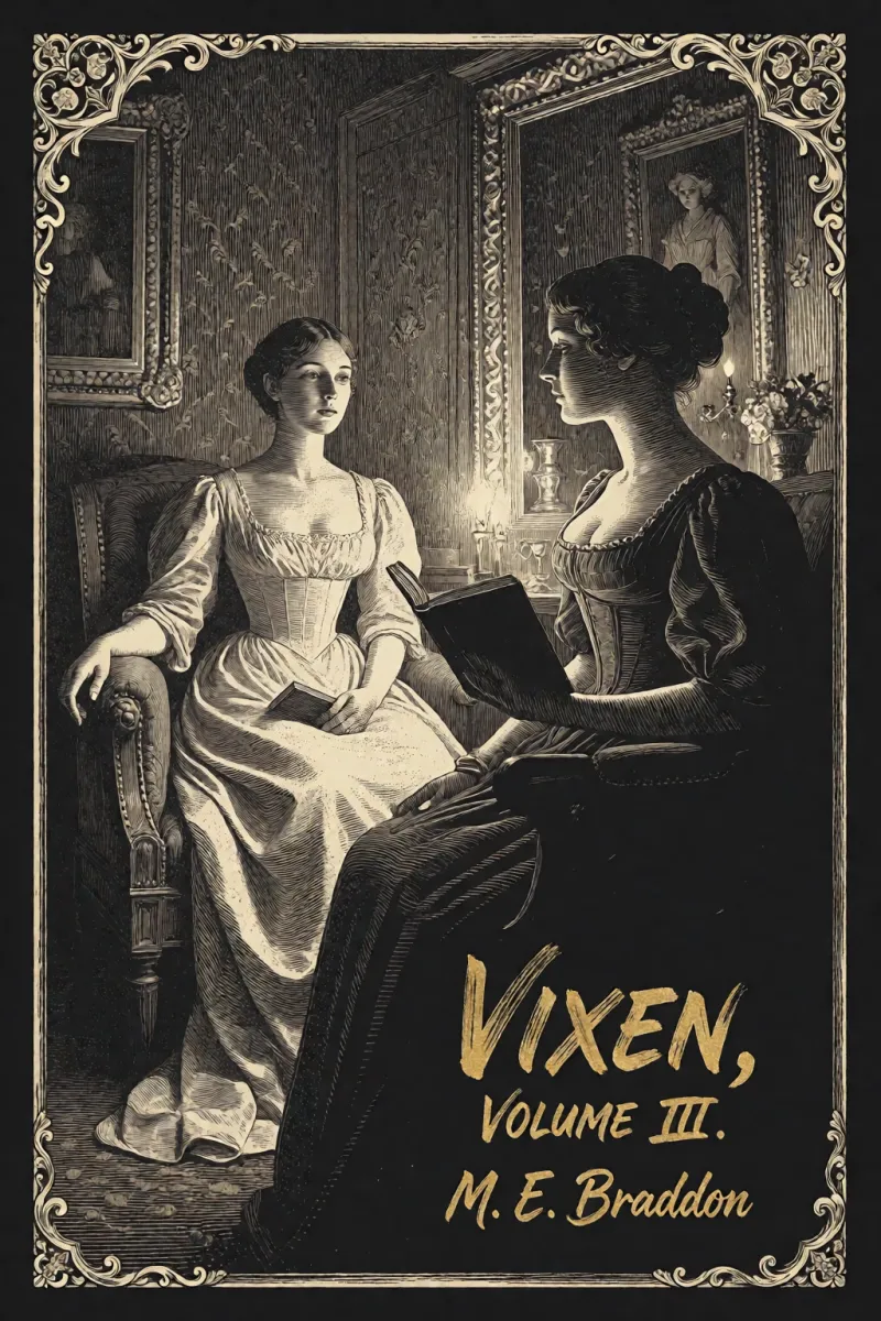 Cover of Vixen, Volume III. by M. E. Braddon