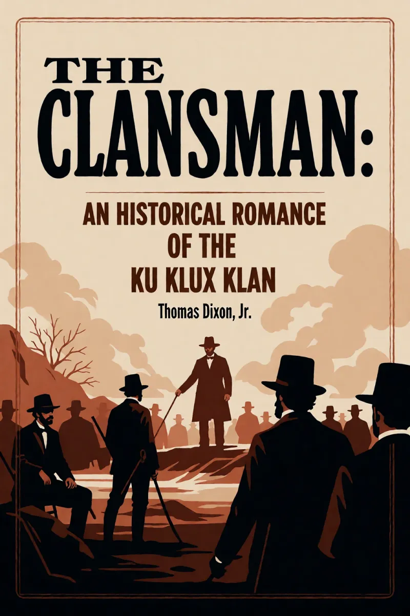 Cover of The Clansman: An Historical Romance of the Ku Klux Klan by Thomas Dixon, Jr.