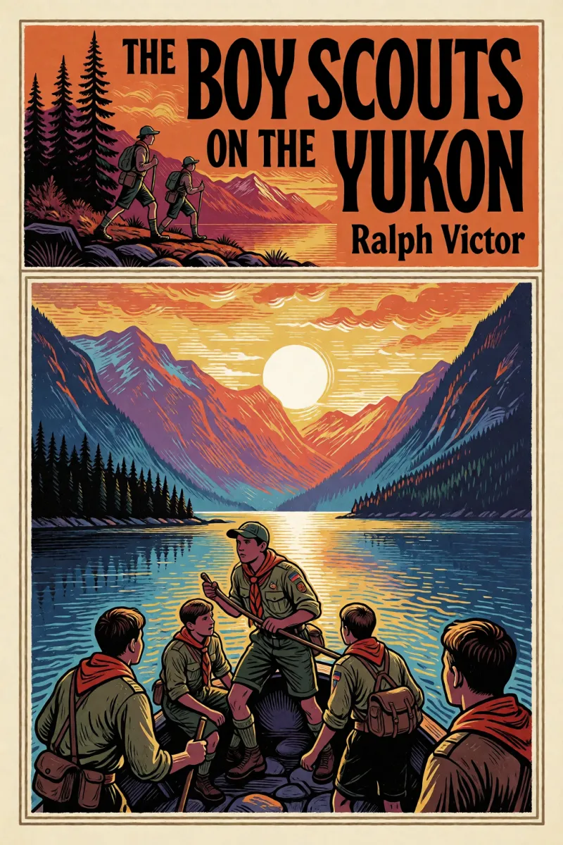 Cover of The Boy Scouts on the Yukon by Ralph Victor