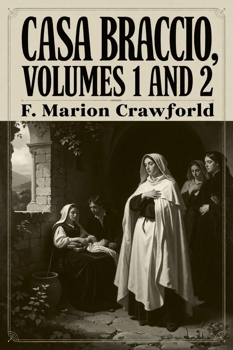 Cover of Casa Braccio, Volumes 1 and 2 by F. Marion Crawford
