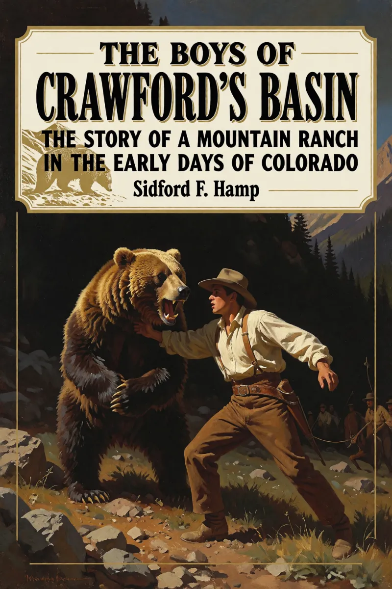 Cover of The Boys of Crawford's Basin: The Story of a Mountain Ranch in the Early Days of Colorado by Sidford F. Hamp