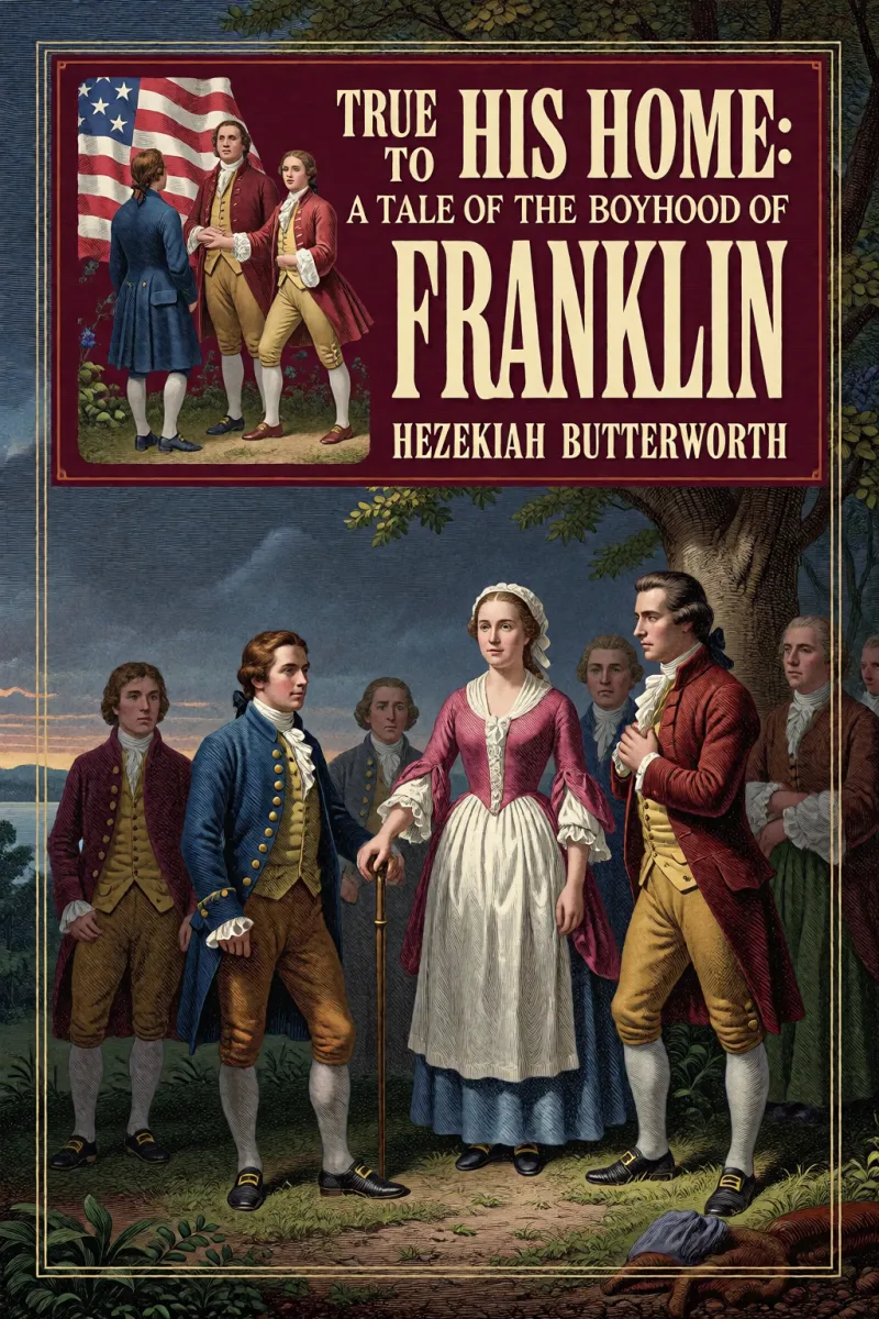 Cover of True to His Home: A Tale of the Boyhood of Franklin by Hezekiah Butterworth