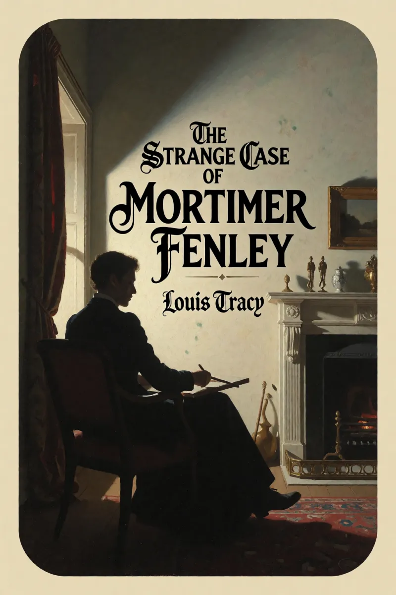 Cover of The Strange Case of Mortimer Fenley by Louis Tracy