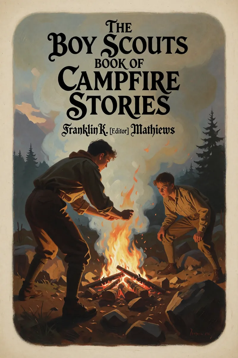 Cover of The Boy Scouts Book of Campfire Stories by Franklin K. [Editor] Mathiews