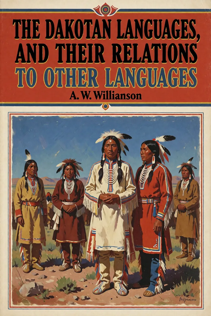 Cover of The Dakotan Languages, and Their Relations to Other Languages by A. W. Williamson