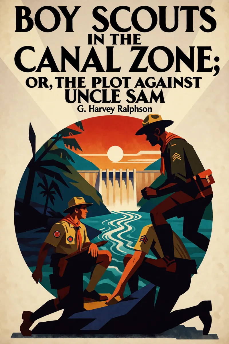 Cover of Boy Scouts in the Canal Zone; Or, The Plot Against Uncle Sam by G. Harvey Ralphson