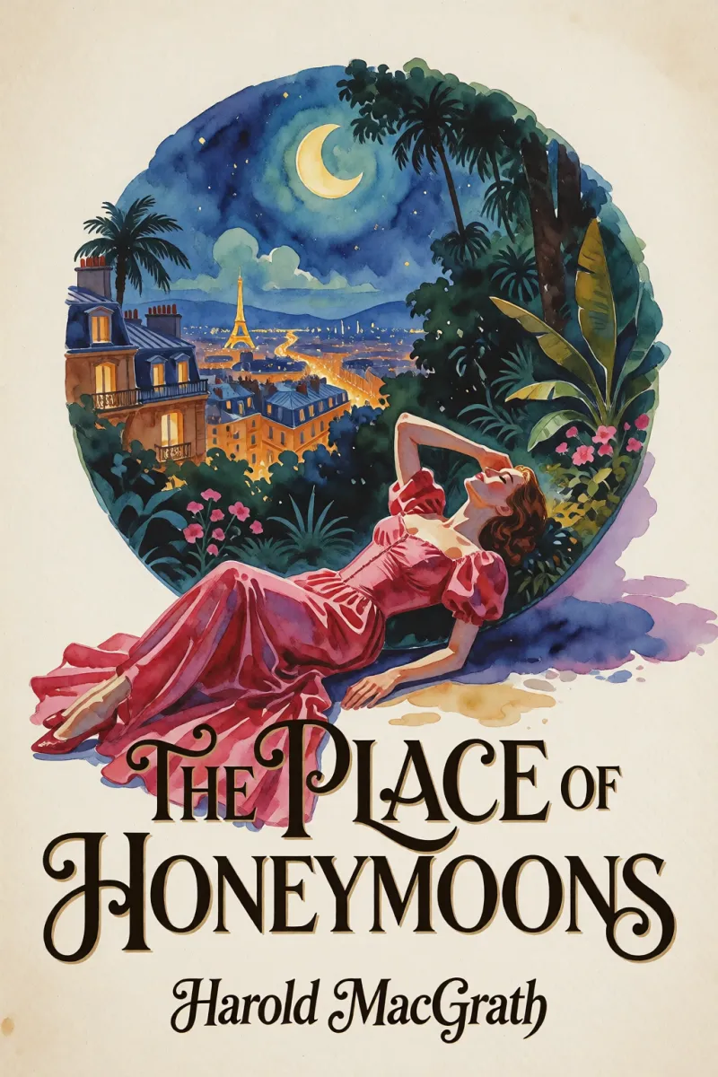 Cover of The Place of Honeymoons by Harold MacGrath
