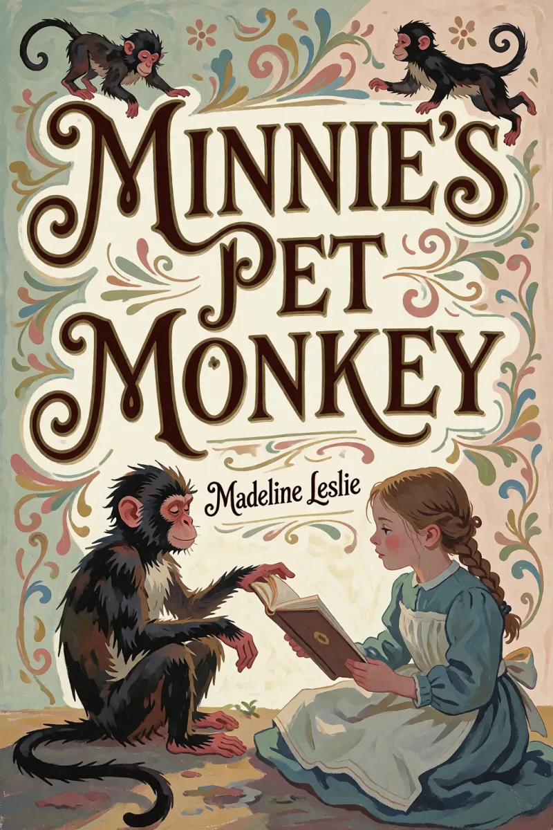 Cover of Minnie's Pet Monkey by Madeline Leslie