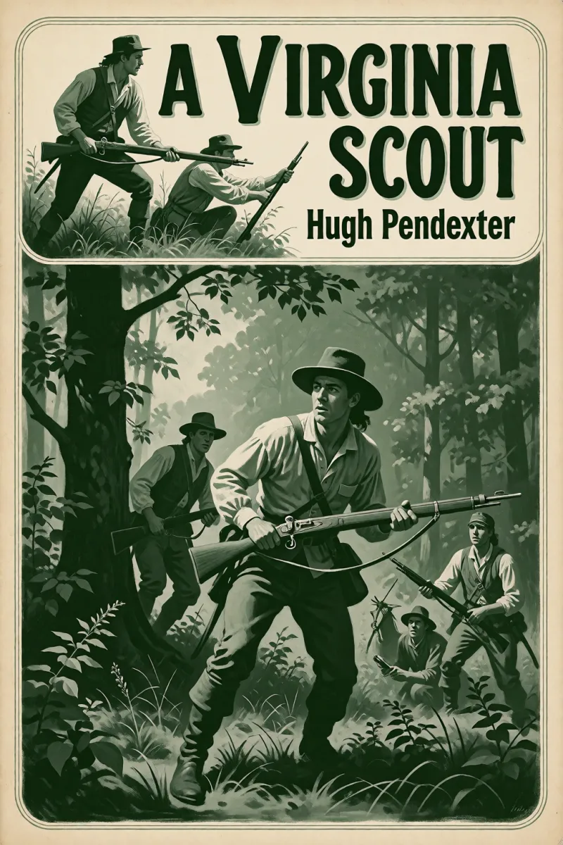 Cover of A Virginia Scout by Hugh Pendexter