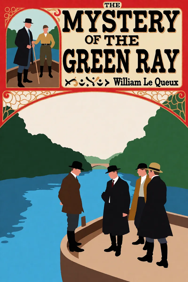 Cover of The Mystery of the Green Ray by William Le Queux