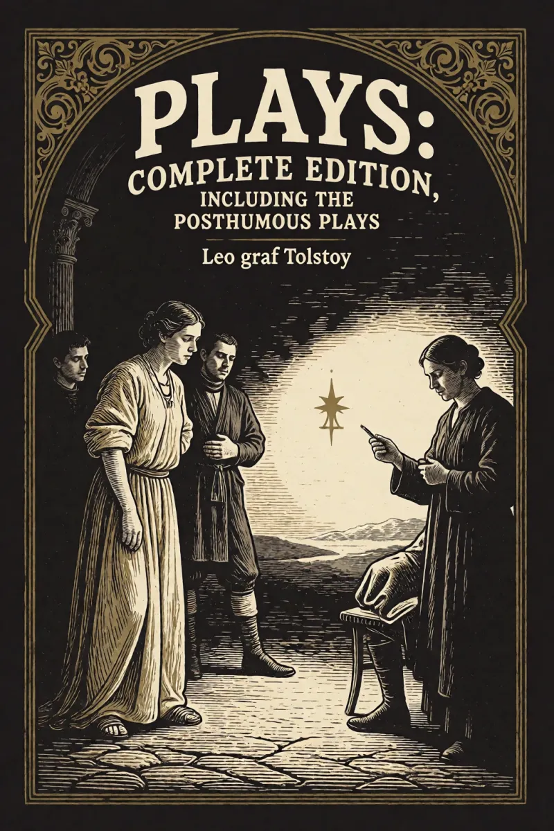 Cover of Plays: Complete Edition, Including the Posthumous Plays by Leo graf Tolstoy