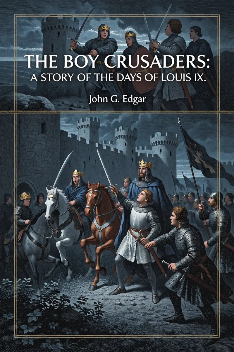 Cover of The Boy Crusaders: A Story of the Days of Louis IX. by John G. Edgar